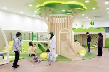 전하체육시설 유아놀이실 개소
