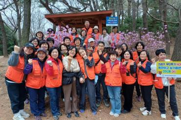 전하2동 쓰레기 무단투기 근절 캠페인