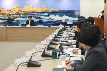 4월 월간 업무보고회의 사진