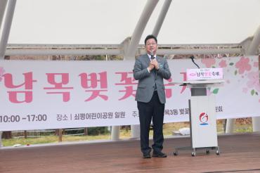 남목 벚꽃축제의 사진