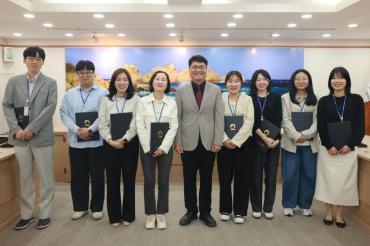 6급 이하 임용장 수여식