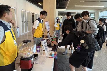 동구정신건강복지센터 청년 자살예방 캠페인의 사진