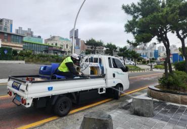 동구보건소 집중 방역활동