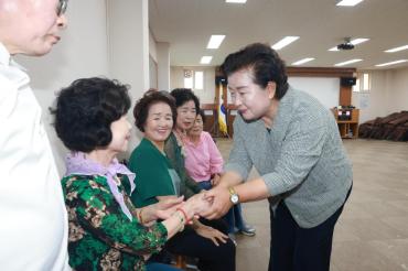 천기옥 동구청장, 주요시설 방문의 사진