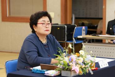천기옥 동구청장 대송동 초도방문의 사진