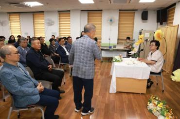 천기옥 동구청장 남목2동 초도방문