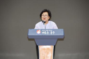 동구청장배 생활체육 요가대회의 사진