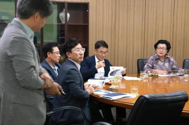 일산해변 풍류문화놀이터 명소화사업 용역보고회의 사진