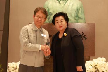 천기옥 동구청장, HD현대중공업 방문의 사진