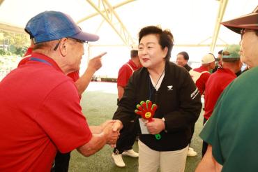 제29회 시민생활체육대축전 선수단 격려방문의 사진