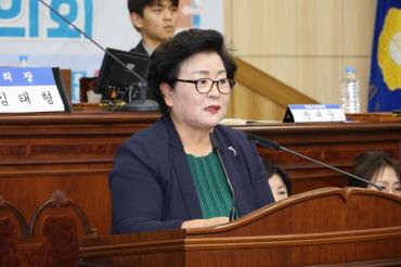 청소년 모의의회의 사진