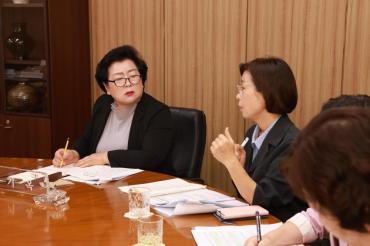 동장 정례회의 사진