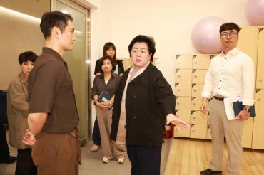 천기옥 동구청장, 서부건강센터 현장확인