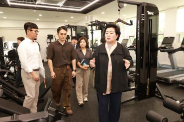 천기옥 동구청장, 서부건강센터 현장확인의 사진