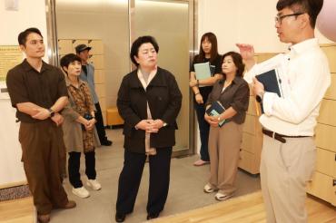천기옥 동구청장, 서부건강센터 현장확인의 사진