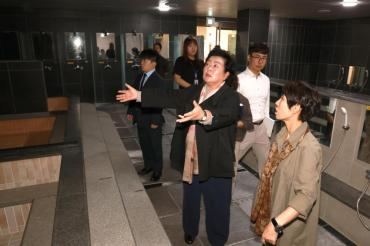 천기옥 동구청장, 서부건강센터 현장확인의 사진
