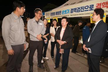 HD현대중공업 외국인 근로자 건강체험관 운영의 사진