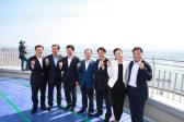 울산대교 및 전망대 개통식의 사진